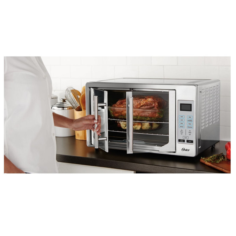 Oster Digital French Door Toaster Oven & Reviews Wayfair